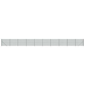The Living Store Draadgaashek Groen 2x25m - 75x50mm - Gegalvaniseerd Staal PVC-Coating