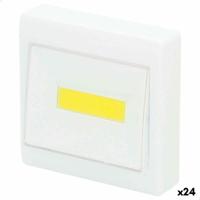Schakelaar Aktive Wit 8,5 x 8,5 x 3 cm (24 Stuks)