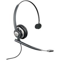 Hoofdtelefoon met microfoon Poly Zwart