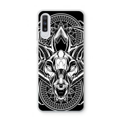 Oh Deer: Samsung Galaxy A70 Transparant Hoesje