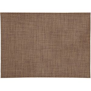 10x Placemats jute bruin geweven/gevlochten 45 x 30 cm