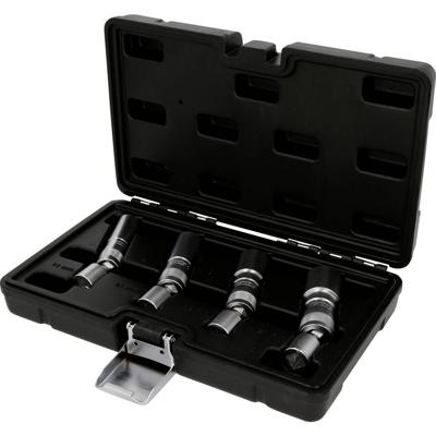 KS Tools 517.1145 3/8 bougieset, 4-delig, magnetisch met scharnier