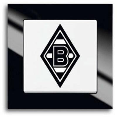 Busch-Jaeger 2000/6UJ/05 Wisselschakelaar Inzetstuk Axcent Wit, Zwart 1 stuk(s)