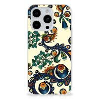 Siliconen Hoesje iPhone 15 Pro Barok Flower