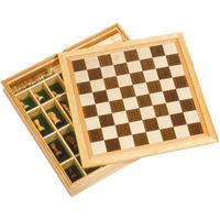 Houten Spellenset, 3in1