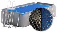 W'eau solar cover rechthoekig - 300 x 175 cm (zeilmaat 286 x 154) - Zwart/Blauw W'eau solar cover rechthoekig - 300 x 175 cm (zeilmaat 286 x 154) - Zwart/Blauw
