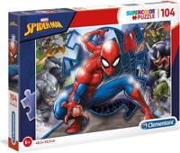 Clementoni Spider-Man Legpuzzel 104 stuk(s) Stripfiguren - thumbnail