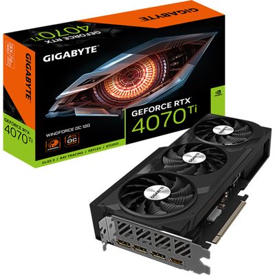 GeForce RTX 4070 Ti Windforce OC 12G Grafische kaart