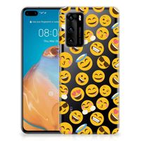 Huawei P40 TPU bumper Emoji - thumbnail