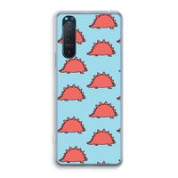 Dinosawrr: Sony Xperia 5 II Transparant Hoesje Dinosawrr: Sony Xperia 5 II Transparant Hoesje