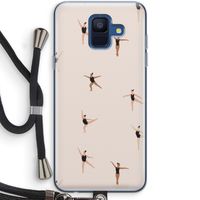 Dancing #1: Samsung Galaxy A6 (2018) Transparant Hoesje met koord