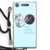Best Friend Forever: Sony Xperia XZ1 Transparant Hoesje met koord