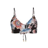 O'Neill Blue gebloemde bikinitop Wave zwart/roze/blauw - thumbnail