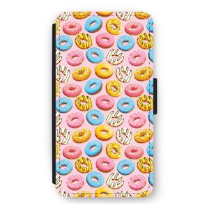 Pink donuts: iPhone 12 mini Flip Hoesje