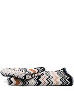 Missoni Home lot de 2 serviettes Bernard à motif zigzag - Noir - thumbnail