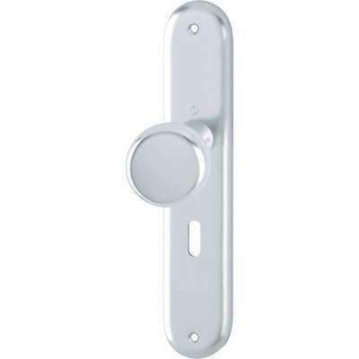 Hoppe knopschild - sleutelgat - 56mm - F1