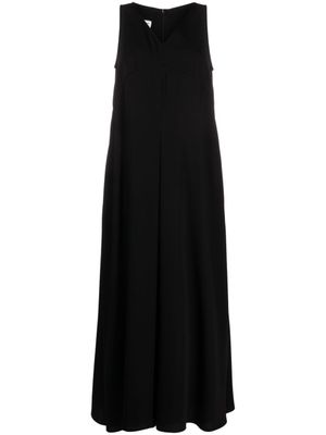 MM6 Maison Margiela combinaison ample à design sans manches - Noir