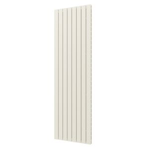 Plieger Designradiator Cavallino Retto Dubbel 1716 Watt Middenaansluiting 200x60,2 cm Wit Structuur