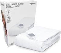 Alpina warmtedeken 1 persoons elektrische deken onderdeken 3 standen Alpina warmtedeken 1 persoons elektrische deken onderdeken 3 standen