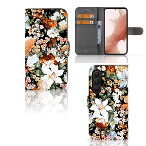 Hoesje voor Samsung Galaxy S23 Dark Flowers