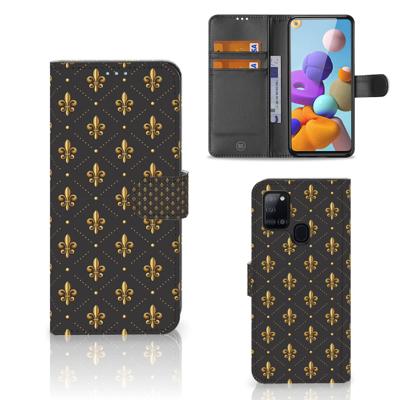 Samsung Galaxy A21s | Telefoon Hoesje | Franse Lelie