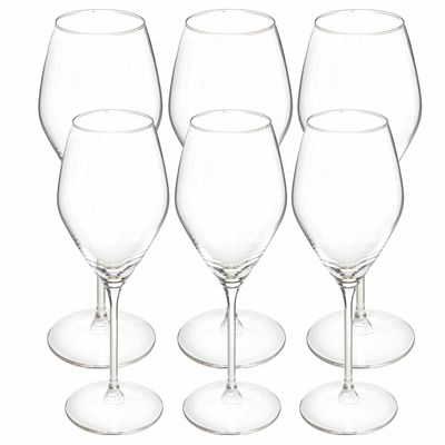 Wijnglazen set Silvia - 12x - voor rode en witte wijn - 34 CL - 47 CL