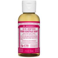 Dr. Bronner's Rose 18-in-1 Pure-Castile Soap 60ml