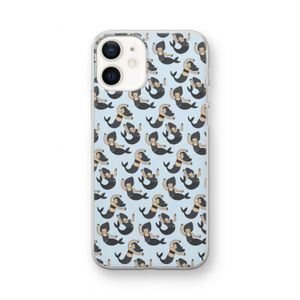 Zeemeermin: iPhone 12 mini Transparant Hoesje