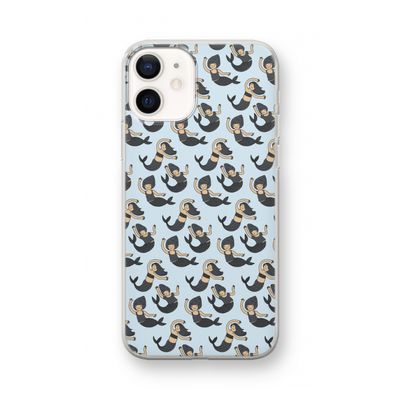 Zeemeermin: iPhone 12 mini Transparant Hoesje