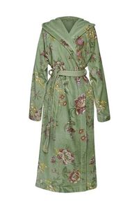 Pip Studio Pip Studio Secret Garden Bathrobe Green XXL