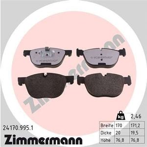 Remblokkenset Low-Dust 241709951