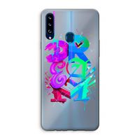 Dream: Samsung Galaxy A20s Transparant Hoesje