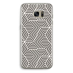 Magic pattern: Samsung Galaxy S7 Edge Transparant Hoesje