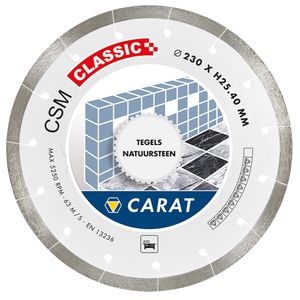 Carat DIAMANTZAAG TEGELS Ø150x22,23MM, CSM CLASSIC - CSMC150300 - CSMC150300