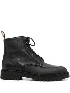 Doucal's bottines à lacets - Noir