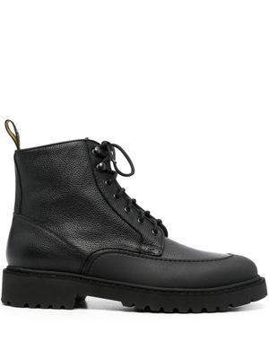 Doucal's bottines à lacets - Noir