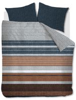 Beddinghouse Dekbedovertrek Arvin Blue 200 x 200/220 cm + 2x 60 x 70 cm - thumbnail