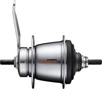 Shimano Versnellingsnaaf 7 speed nexus 7 sg-c30017 met terugtraprem - 36 gaats - zilver