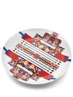 Alessi assiette Holyhedrics en porcelaine - Blanc - thumbnail