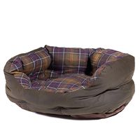 Hondenmand Wax/Cotton Classic olive 24In