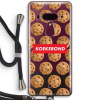 Koekerond: HTC U12+ Transparant Hoesje met koord Koekerond: HTC U12+ Transparant Hoesje met koord