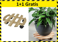 XEMM Planten Trolley Rond 1+1 Gratis
