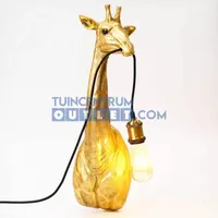 Wandlamp giraf E27 Orwell gold