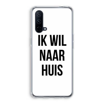 Ik wil naar huis: OnePlus Nord CE 5G Transparant Hoesje