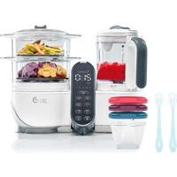 Babymoov Pack Nutribaby ( +) White & 3 Babybols 180ml + 2 Spooner - Ideale per la diversificazione