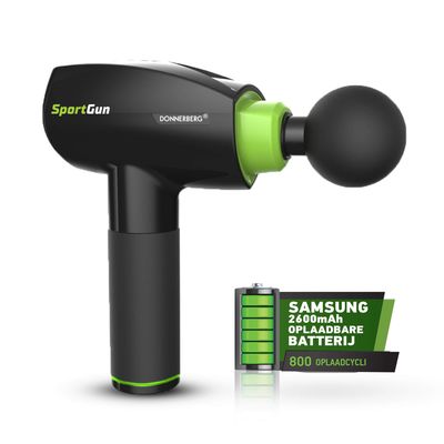 Massage pistool met batterij - SportGun SG-011 Massage pistool met batterij - SportGun SG-011