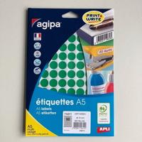 Apli mapje permanent 15mm rond groen 960