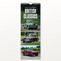 British Classics Slimline Kalender 2026