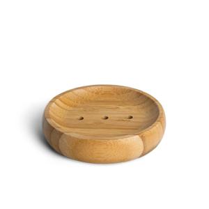Round Bamboo Soap Holder