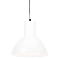 The Living Store Hanglamp Industrieel - Wit - 132 cm - E27 fitting - Max 25W - thumbnail
